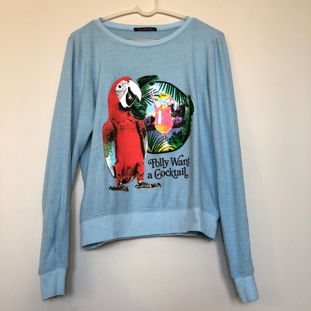 NEW Wildfox Couture Polly Cocktail Jumper Sweater